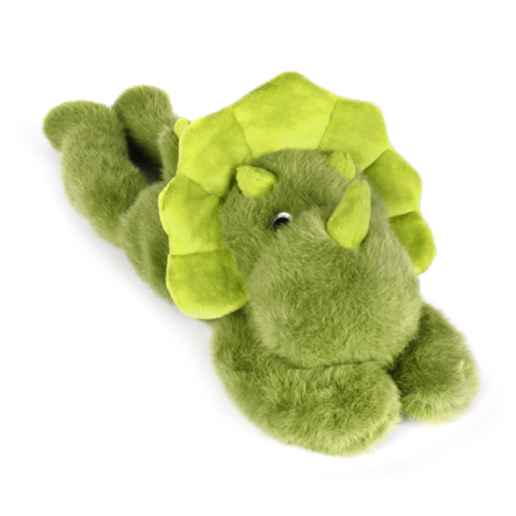 Jucarie din plus pentru relaxare si antistres - Dinozaur - magnetic, 30 cm, verde - poza 1