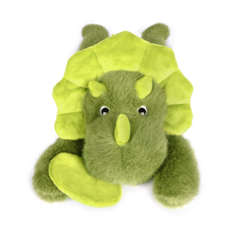 Jucarie din plus pentru relaxare si antistres - Dinozaur - magnetic, 30 cm, verde - poza 4
