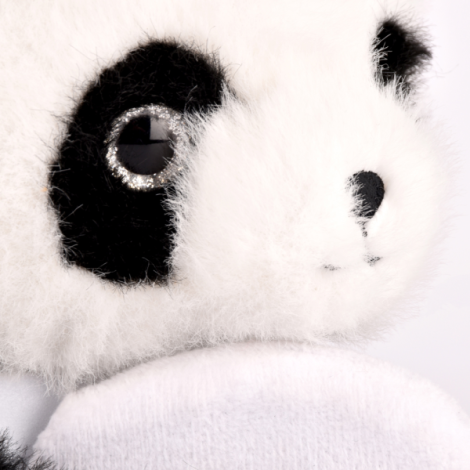 Jucarie din plus pentru relaxare si antistres - Urs Panda - magnetic, 30 cm - poza 5
