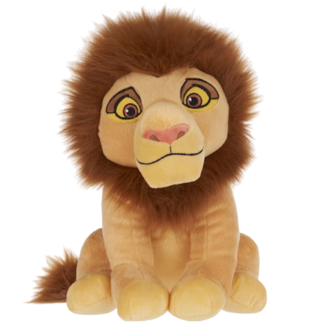 Jucarie din plus Simba adult, Lion King, 25 cm