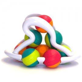 Jucarie distractiva cu bile Rollio - Fat Brain Toys - poza 1
