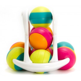 Jucarie distractiva cu bile Rollio - Fat Brain Toys - poza 5