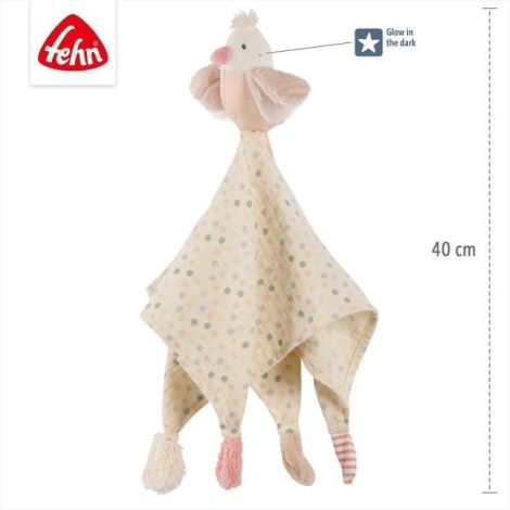 Jucarie doudou - pasare pastel - poza 4