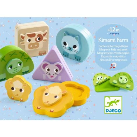 Jucarie educativa bebe Kimami Farm, Djeco - poza 4
