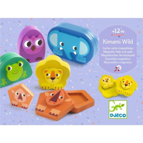 Jucarie educativa bebe Kimami Wild, Djeco - poza 4