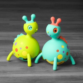 Jucarie educativa pentru bebelusi Rollobie Green - poza 2
