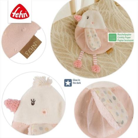 Jucarie fosnitoare - pasare pastel - poza 5