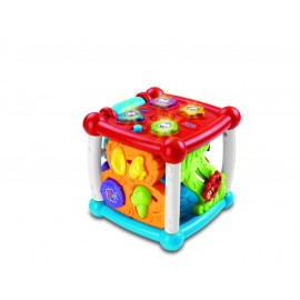 Jucarie interactiva bebelusi vtech cubul magic 150512 - poza 2
