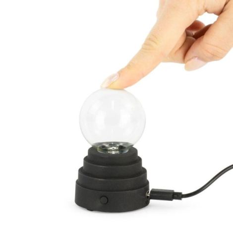 Jucarie interactiva - mini glob cu plasma - poza 2