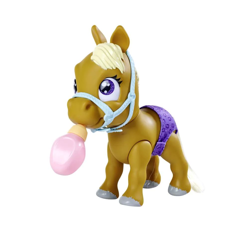 Jucarie interactiva Ponei Pamper Petz cu accesorii Simba 24 cm - poza 3