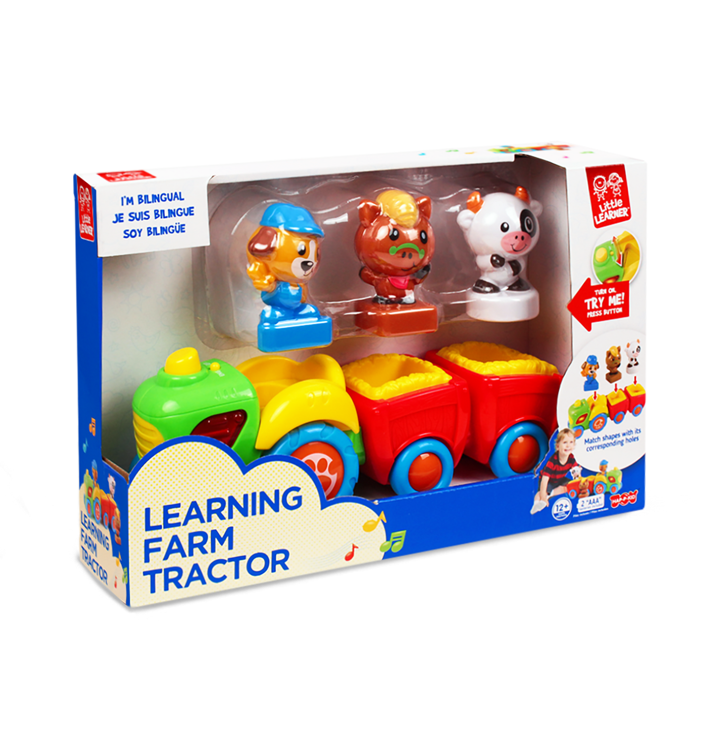 Jucarie interactiva - Tractorul vesel