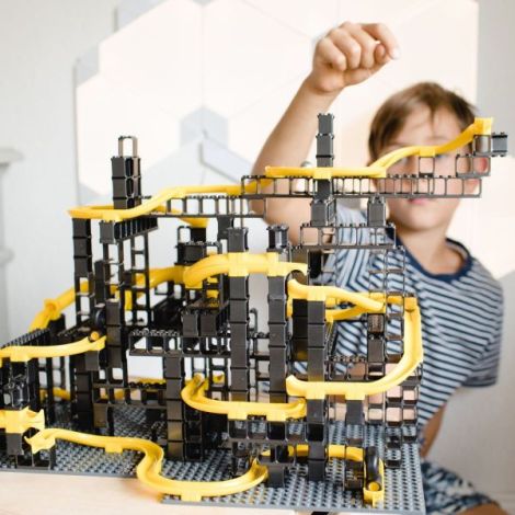 Jucarie Marble Run Pi set XL Hubelino (246 piese) - poza 2