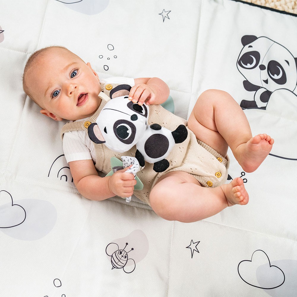 Jucarie moale de agatat la carucior Tiny Love Panda - poza 2