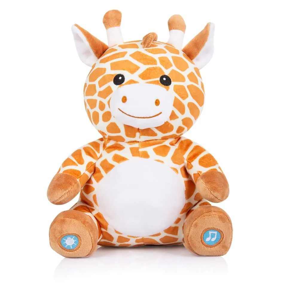Jucarie muzicala de plus cu lampa de noapte Chipolino Girafa - poza 1