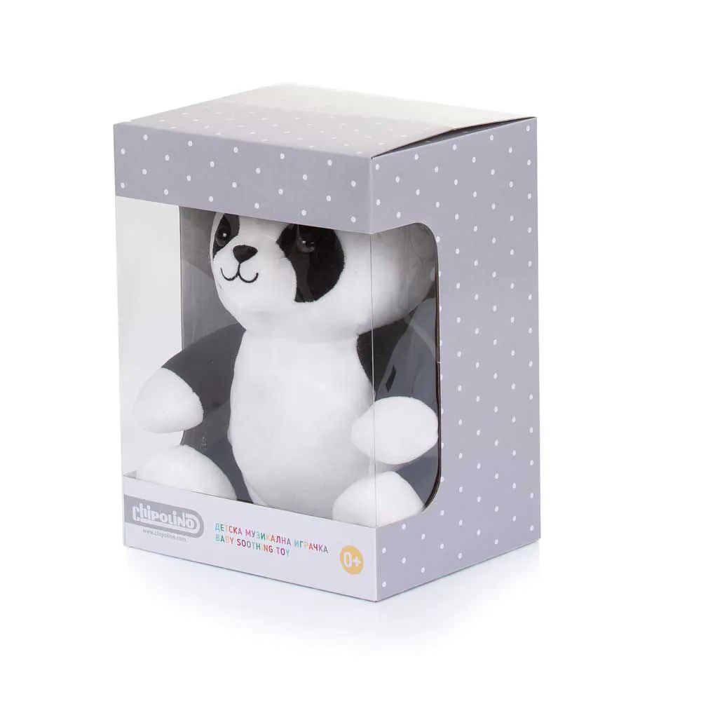 Jucarie muzicala de plus cu lampa de noapte Chipolino Panda - poza 2