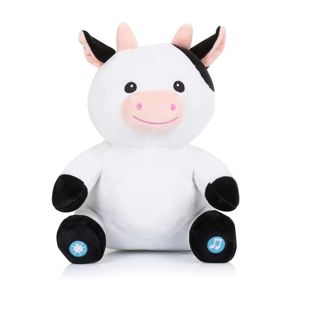 Jucarie muzicala de plus cu lampa de noapte Chipolino Vacuta - poza 1