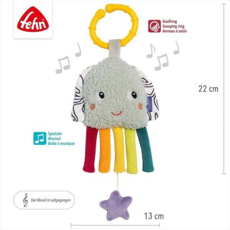 Jucarie muzicala mini - caracatita colorata - poza 4