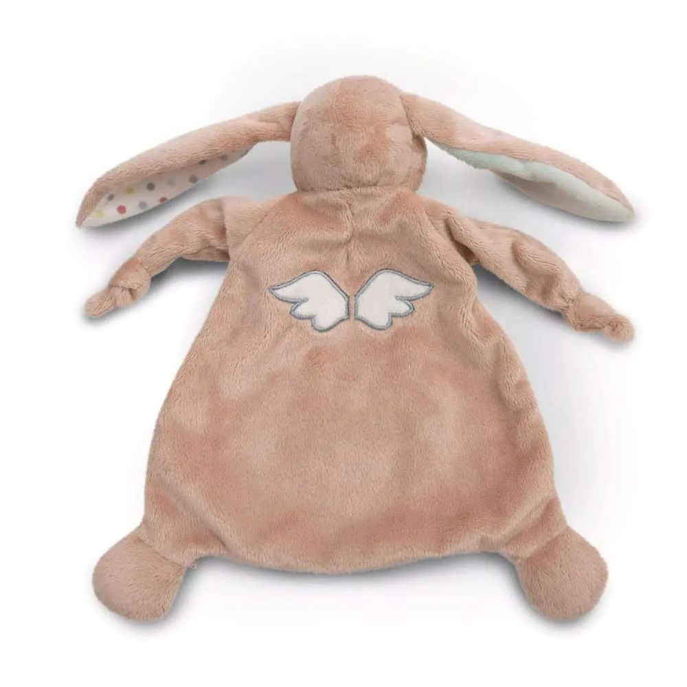 Jucarie paturica pentru bebelusi Nici Bunny Fela 25 x 25 cm - poza 2