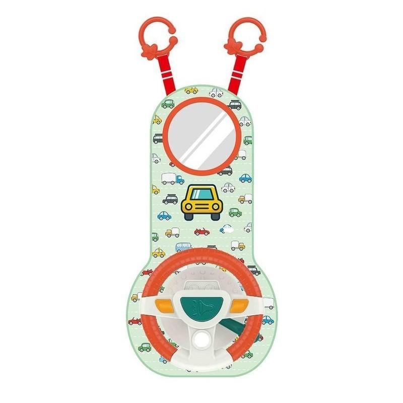 Jucarie pentru bebelusi cu volan si sunete - poza 2