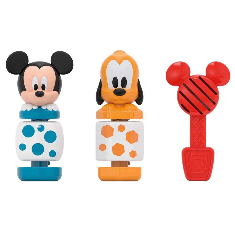 Jucarie pentru bebelusi Disney Mickey si Pluto Build and Play - poza 4