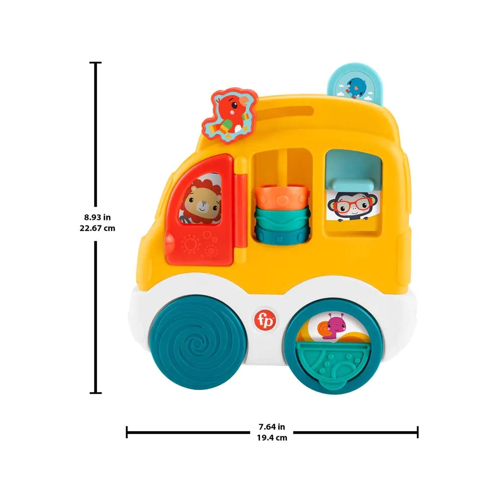 Jucarie pentru bebelusi Fisher Price Animal Friends Discovery diverse modele - poza 3