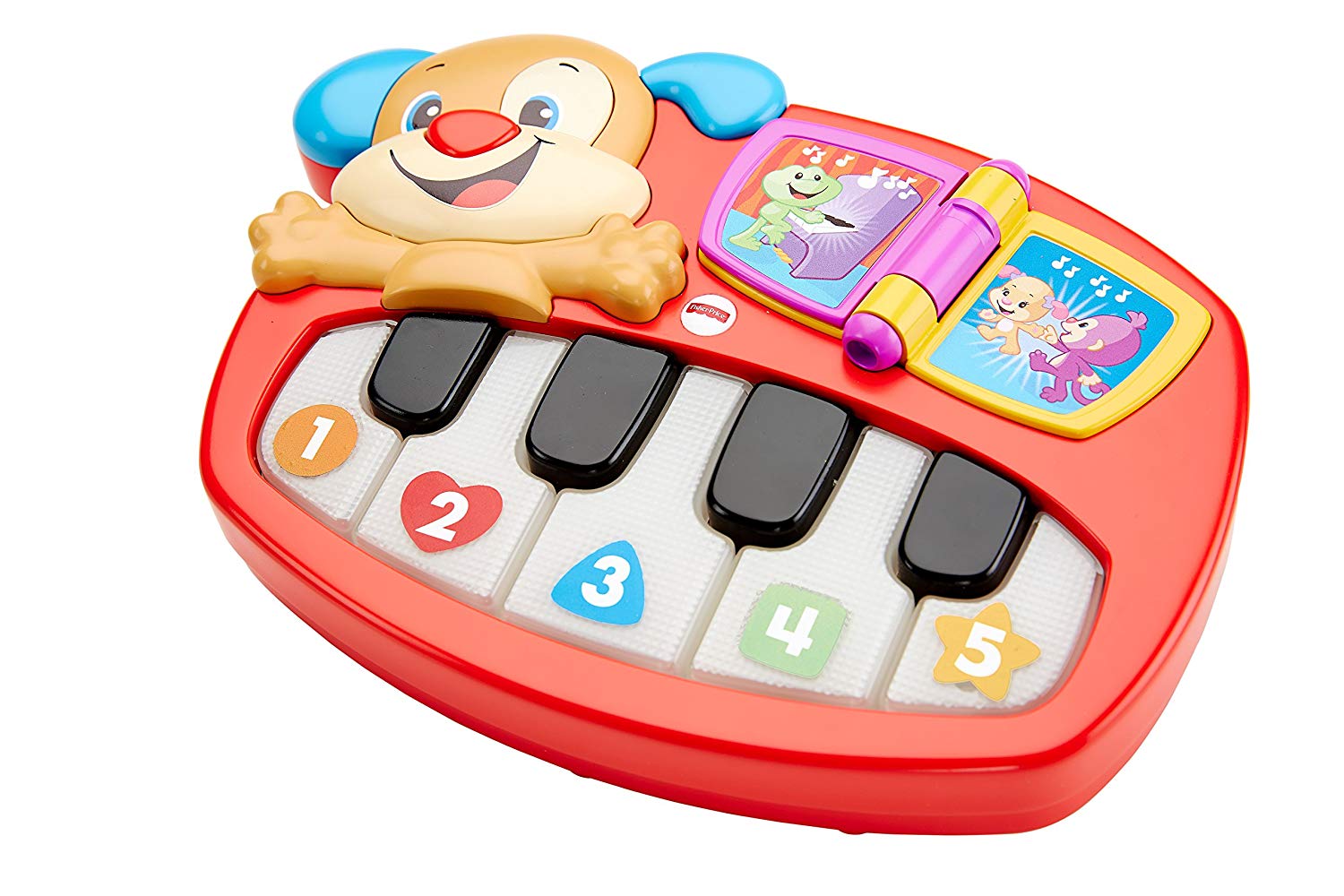 Jucarie pentru bebelusi Fisher Price Laugh and Leran pianul catelusului - poza 1
