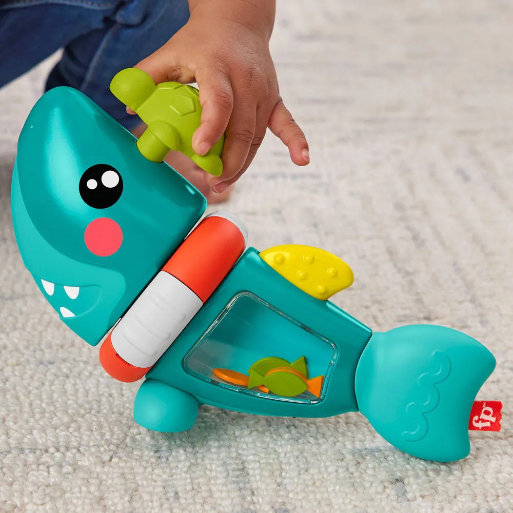 Jucarie pentru bebelusi Fisher Price Rechin Paradise Pals - poza 5