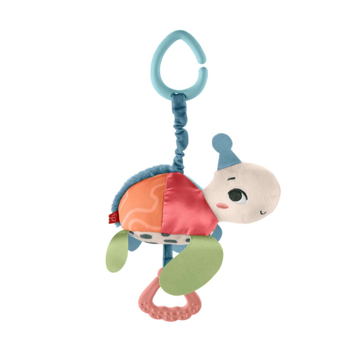 Jucarie pentru carucior Fisher Price Planet Friends Rocking Turtle - poza 1