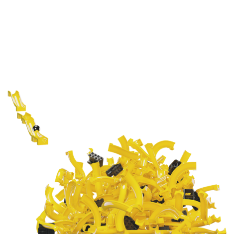 Jucarie Piese de constructie Set M Hubelino (98 piese) - poza 4