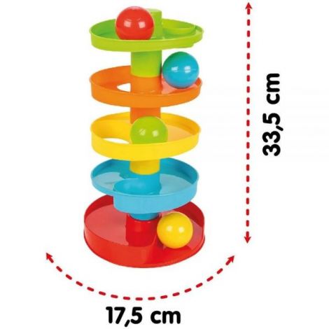 Jucarie Pilsan Spin & Slide Ball Track Game - poza 2