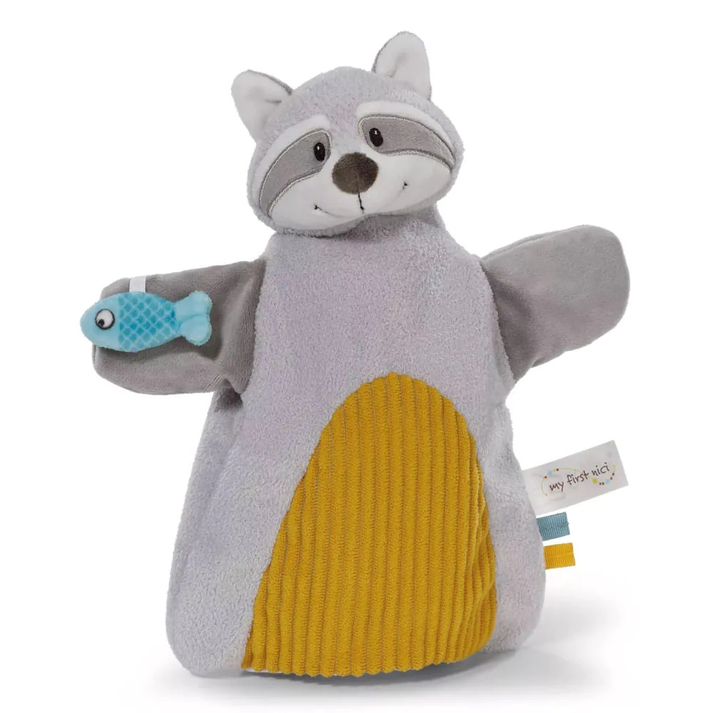 Jucarie plus, marioneta de mana Nici Raton reversibil 25 cm - poza 1
