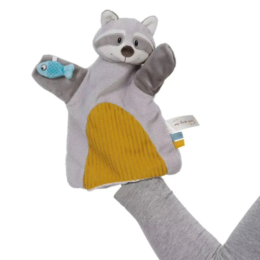 Jucarie plus, marioneta de mana Nici Raton reversibil 25 cm - poza 4