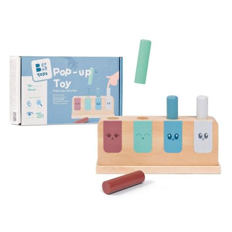 Jucarie Pop-up din lemn, BS Toys - poza 1