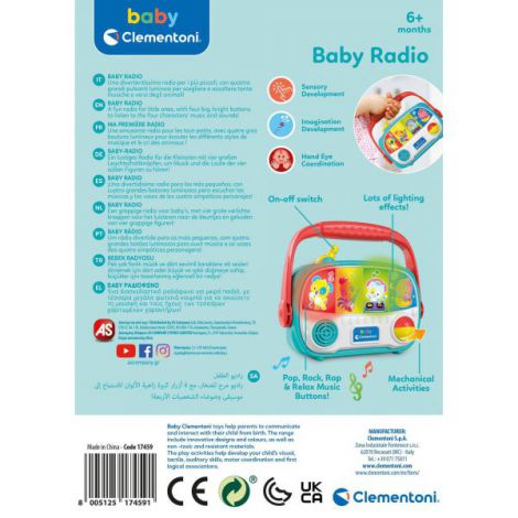 Jucarie radio interactiv 17459 Clementoni - poza 3