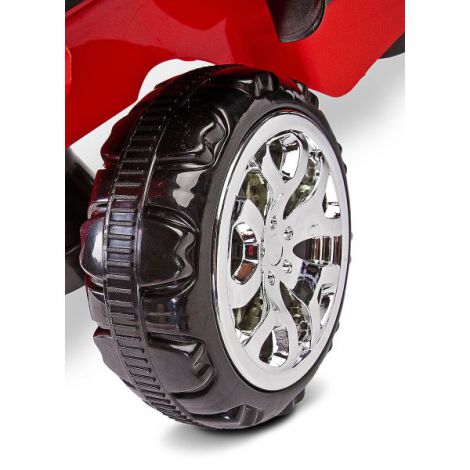 Jucarie ride-on cu sunete si lumini Toyz MINI RAPTOR 2 in 1 Rosie - poza 2
