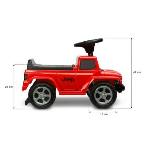 Jucarie ride-on Toyz JEEP RUBICON Rosu - poza 2