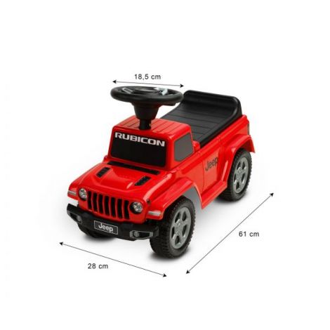 Jucarie ride-on Toyz JEEP RUBICON Rosu - poza 4