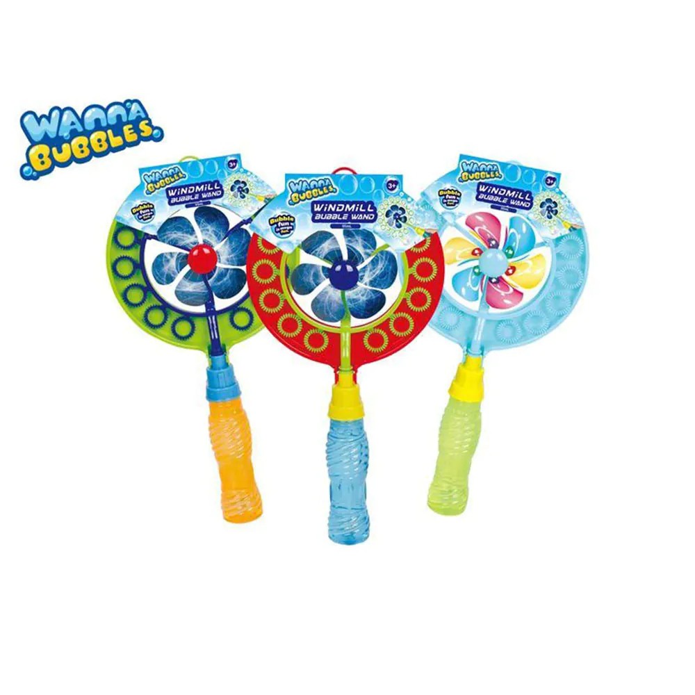 Jucarie rotativa pentru balonase de sapun Wanna Bubbles Carousel