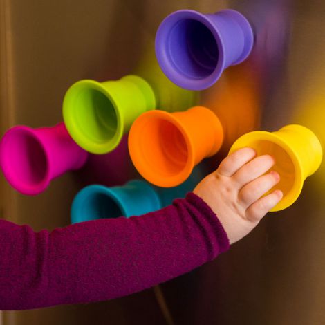 Jucarie senzoriala pentru dezvoltare Suction Kupz - poza 5