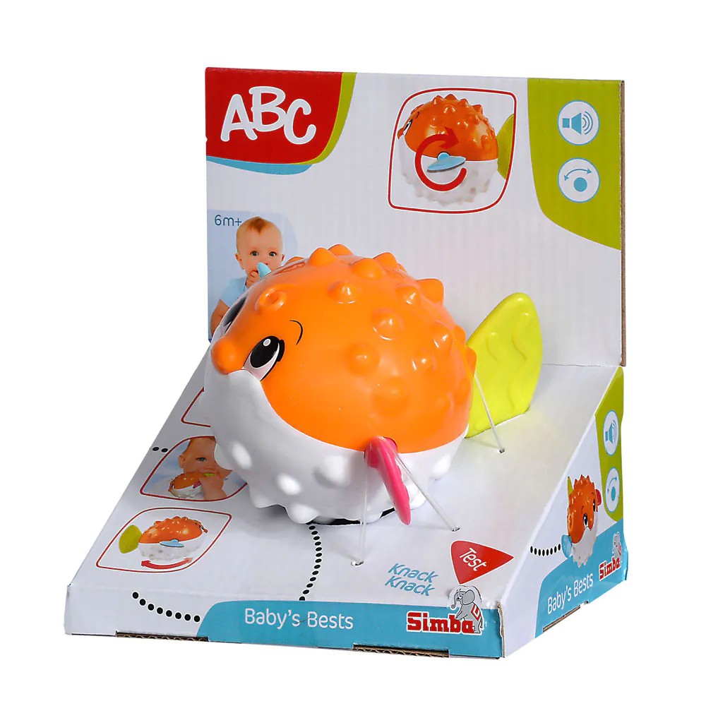 Jucarie senzoriala pestisor colorat ABC Simba - poza 3