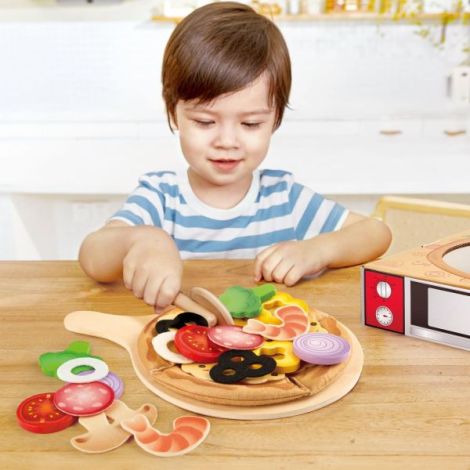 Jucarie - Set de gatit pizza (29 piese) - poza 2