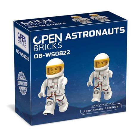 Jucarie - Seturi de constructie - Astronauti (mini figurine) - poza 1