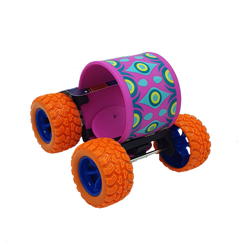 Jucarie Skateboard flexibil cu pull back Orange - poza 1