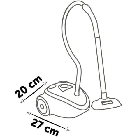Jucarie Smoby Aspirator Rowenta Vacuum Cleaner - poza 2