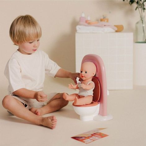 Jucarie Smoby Baby Nurse Toilets cu 2 accesorii - poza 4