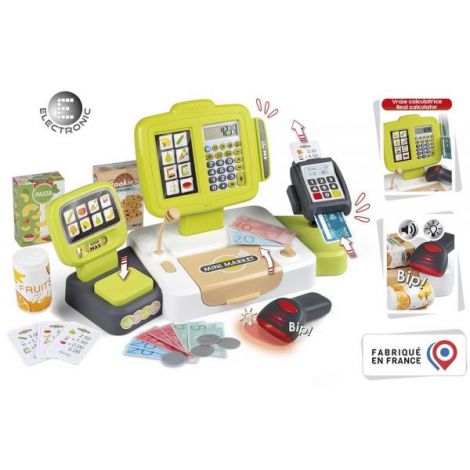 Jucarie Smoby Casa de marcat Large Cash Register verde - poza 2
