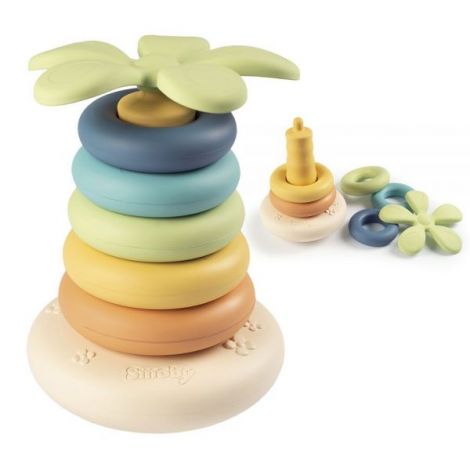 Jucarie Smoby Roly Poly Pyramid - poza 2