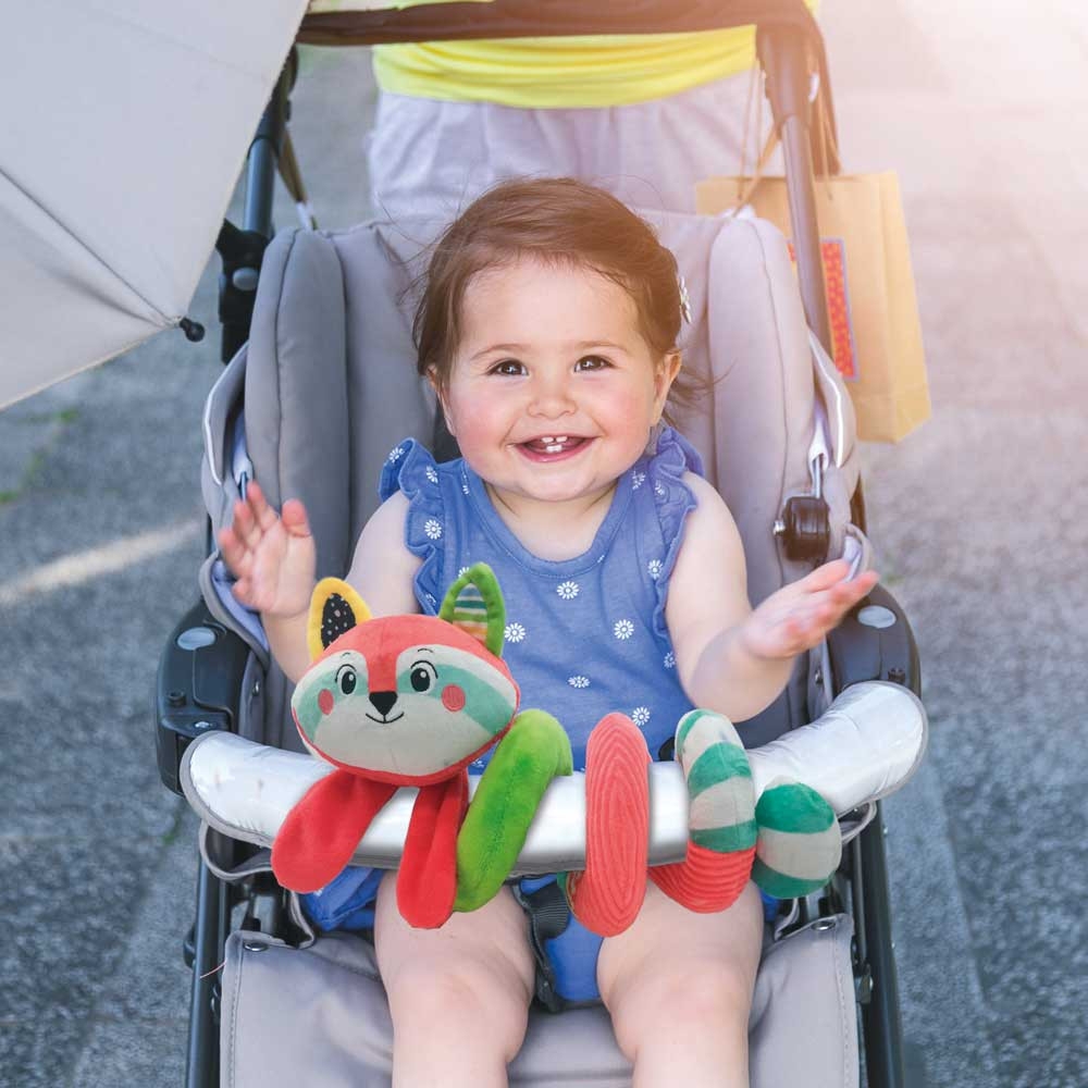 Jucarie spirala de plus Clementoni Baby Happy Animals - poza 4