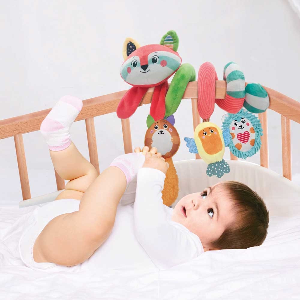 Jucarie spirala de plus Clementoni Baby Happy Animals - poza 5
