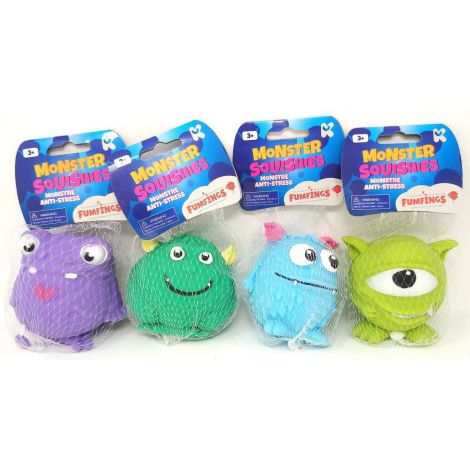 Jucarie squishy - monstrulet prietenos - poza 1